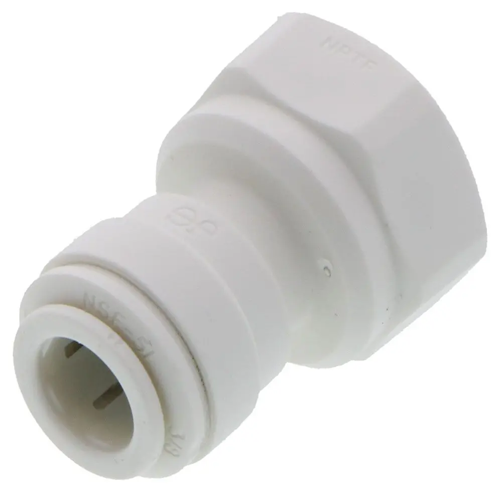 John Guest Female Adapter Nptf Polypro - 3/8 X 3/8 Nptf 1