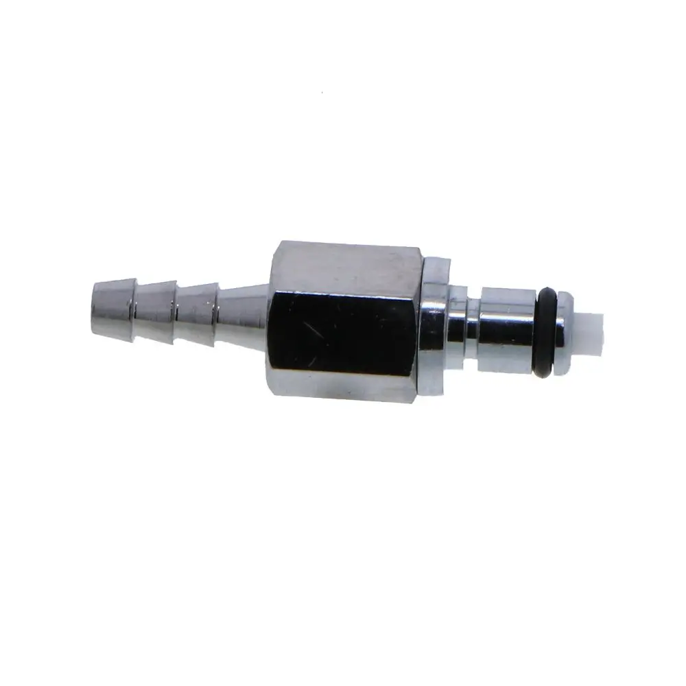 Mcd2203v Valved In-Line Hose Barb Coupling Insert 3/16" Id Barb Fkm (Viton) O-Rings 3