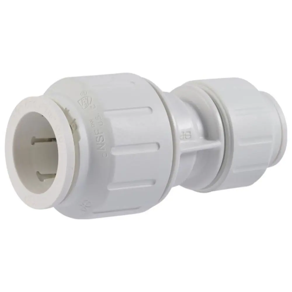 John Guest 1/2" Cts X 3/8" Cts Speedfit Reducing Coupler 1