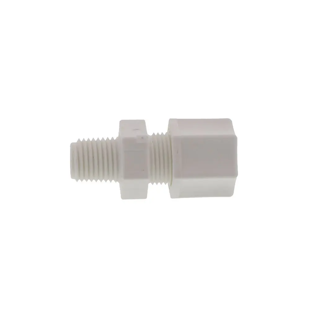 Jaco 10-6-4-P-O Polypropylene Male Connector 3/8 Od Tube X 1/4 Mpt 2