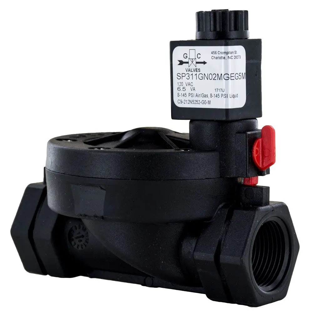 Cfa C9 Series Solenoid Valve Normally Closed 3/4" Fpt 120V 1
