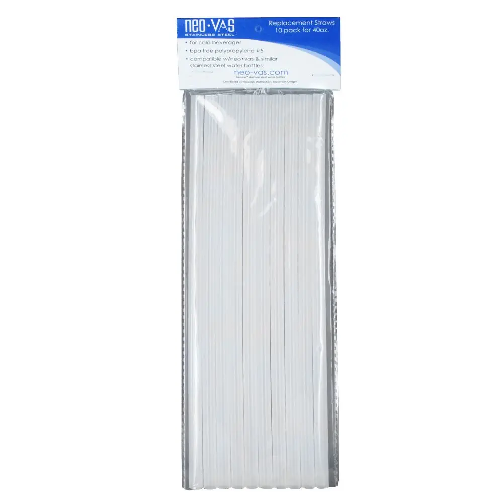 Neo-Vas Nvrs1040 Neo-Sip Replacement Straws 10 Pack 1