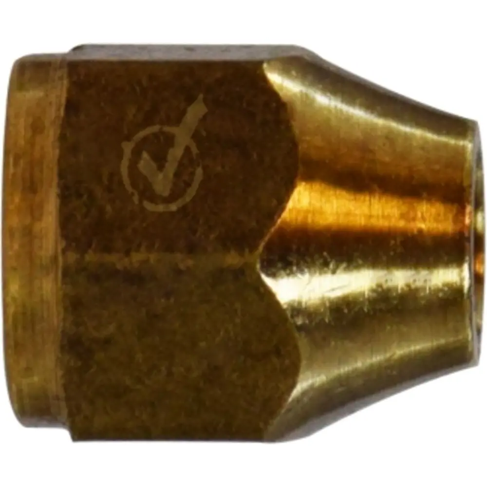 Brass Lf 7441S 1/2" Short Nut 1
