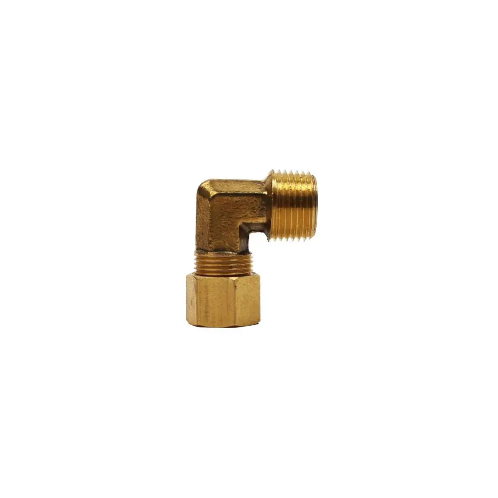 Brass Compression Male Elbow 3/8 Compression X 3/8 Mpt 1