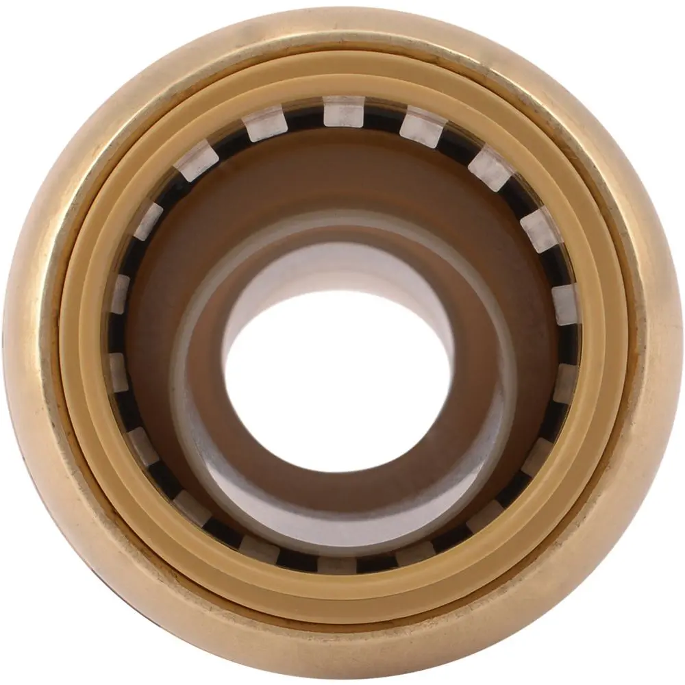 Sharkbite® U060lf Lead-Free Brass Push-To-Connect Reducer Coupling - 1" X 3/4" 2