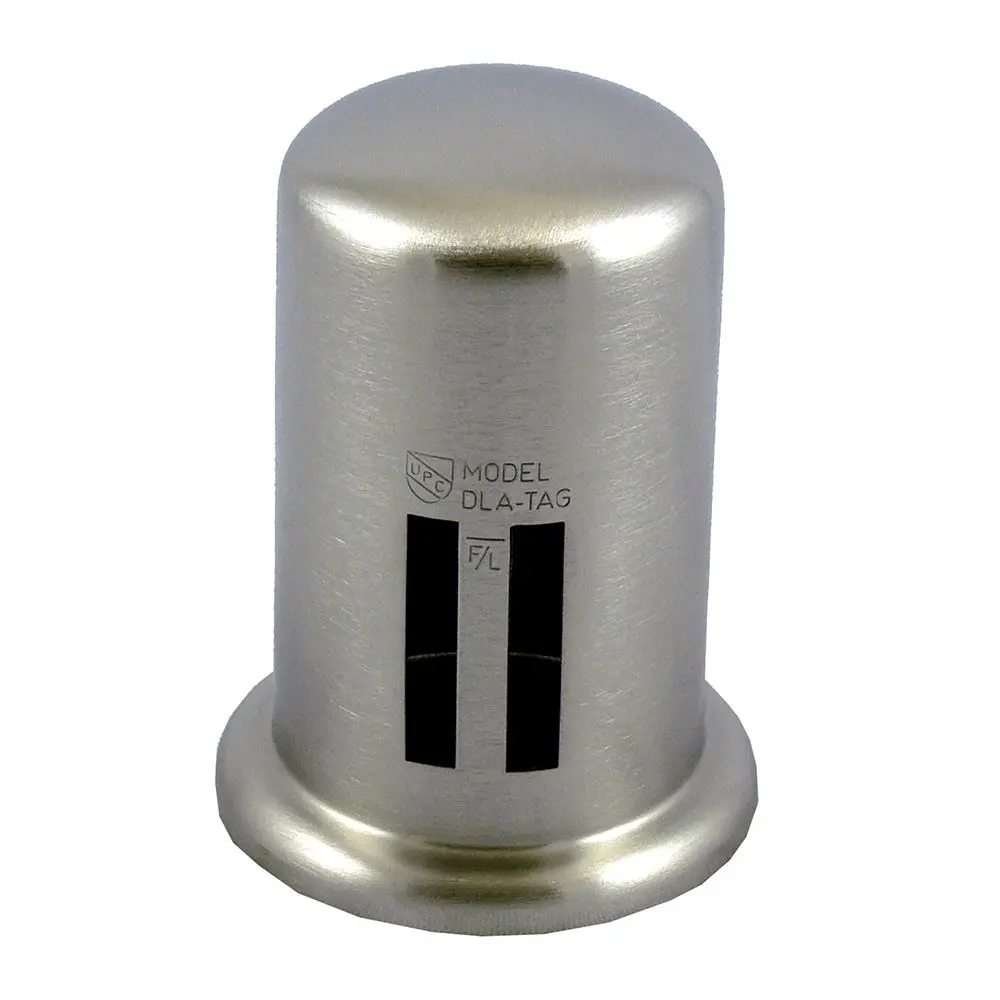 Brass Cover Cap For Twin Inlet Air Gap - Satin Nickel Pvd 1