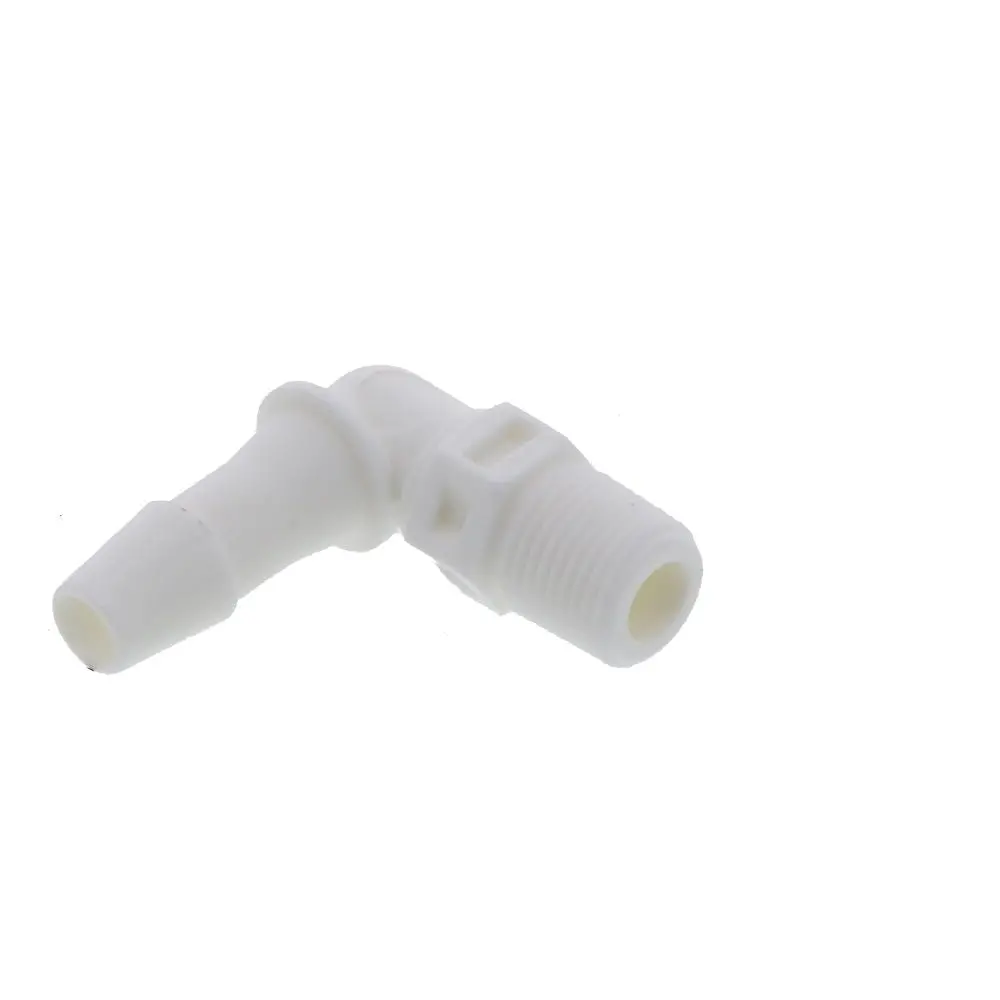 Fitquik Nylon Thread To Tube Elbow Fitting - 1/8 Npt To 1/4 Hose Barb 2