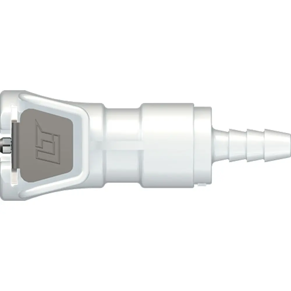 Linktech 20Ac Series Straight Female, Non-Valved, 1/8" Hb, Natural Acetal 1