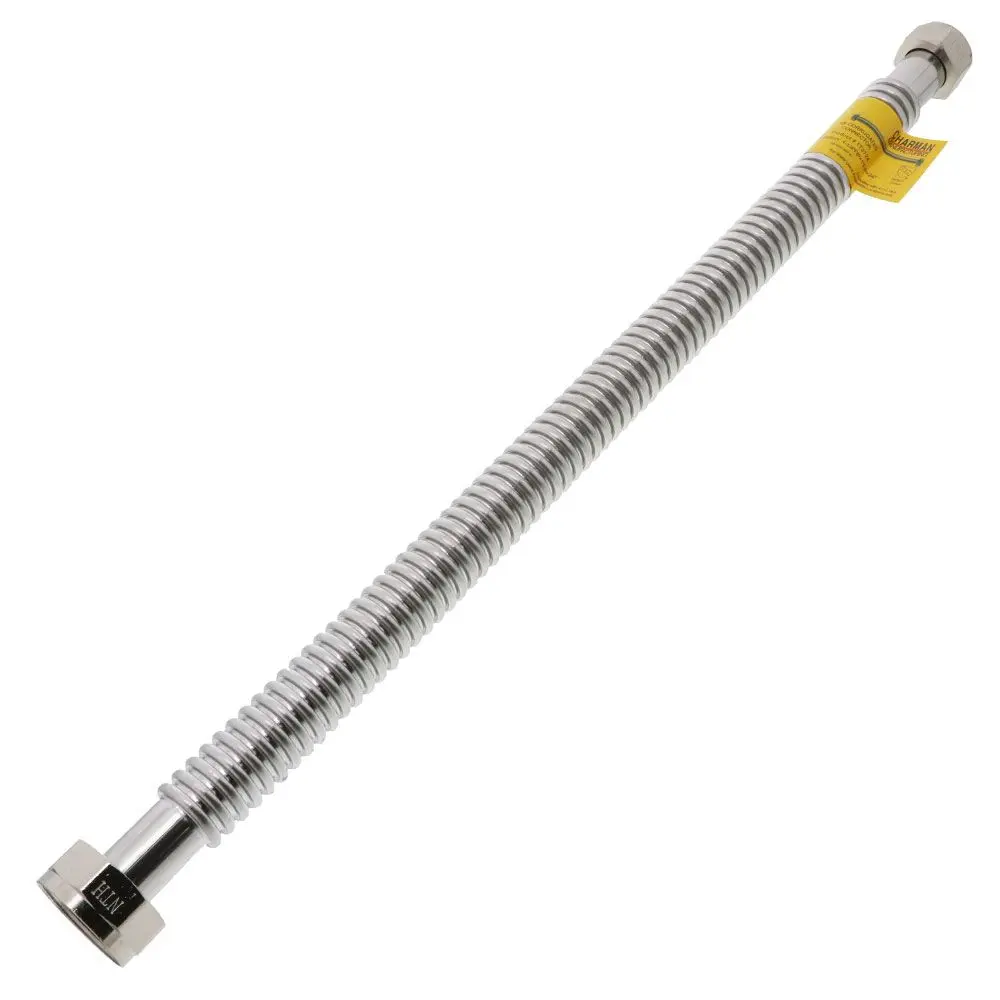 Stainless Steel Flexible Water Softener Connector 1-1/4 Fip X 1 Fip X 24 1