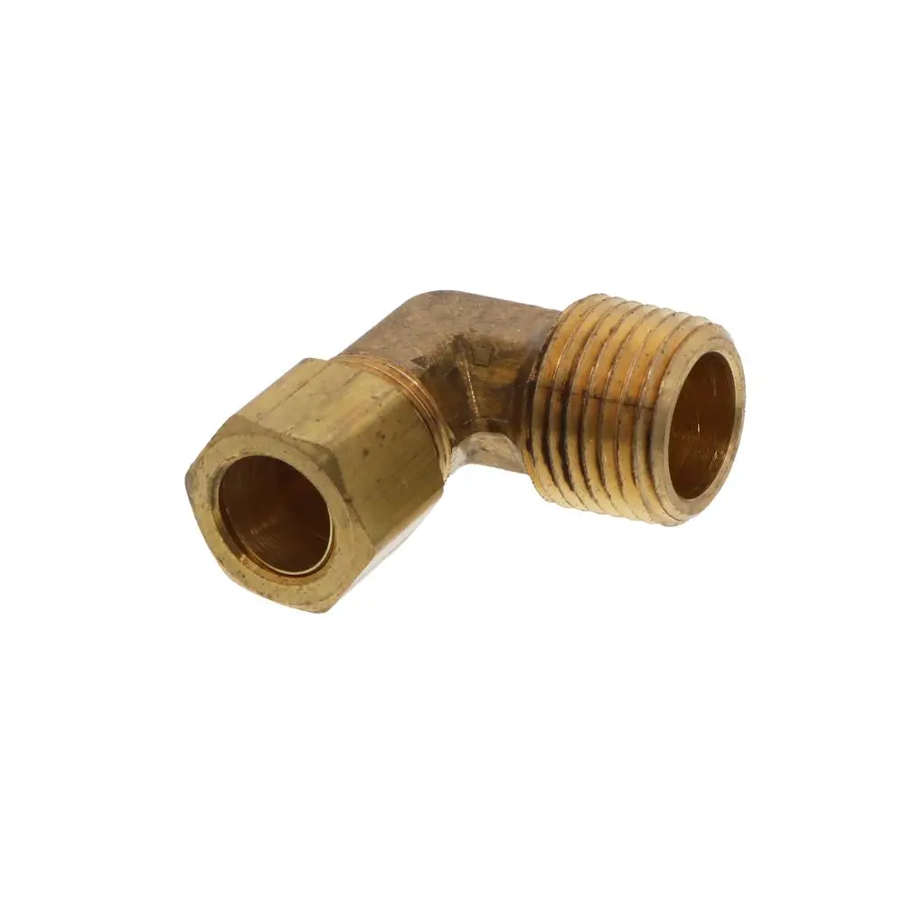 Brass Compression Elbow - 1/2 Compression X 1/2 Mpt 1