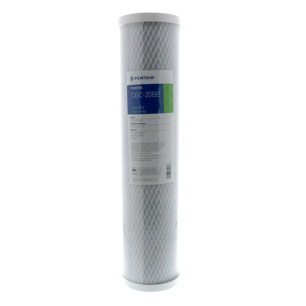 20" Bb Pentek Cbc-20Bb Carbon Block Cto/Voc 0.5 Mic Filter Compatible With Everpure Cc3e 1