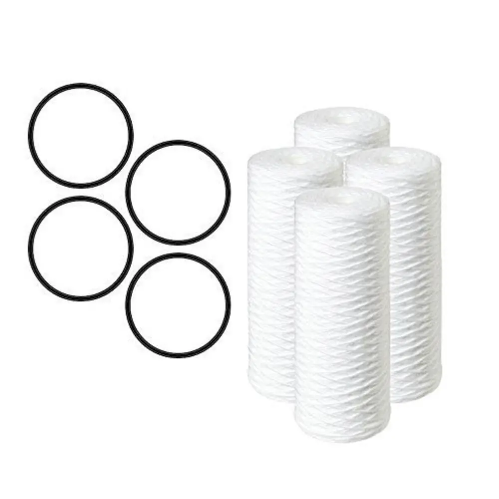 Neo-Pure 10 In. 5 Micron Sediment Filter Kit With O-Ring - Replacement For Pelican Water Pc40 2