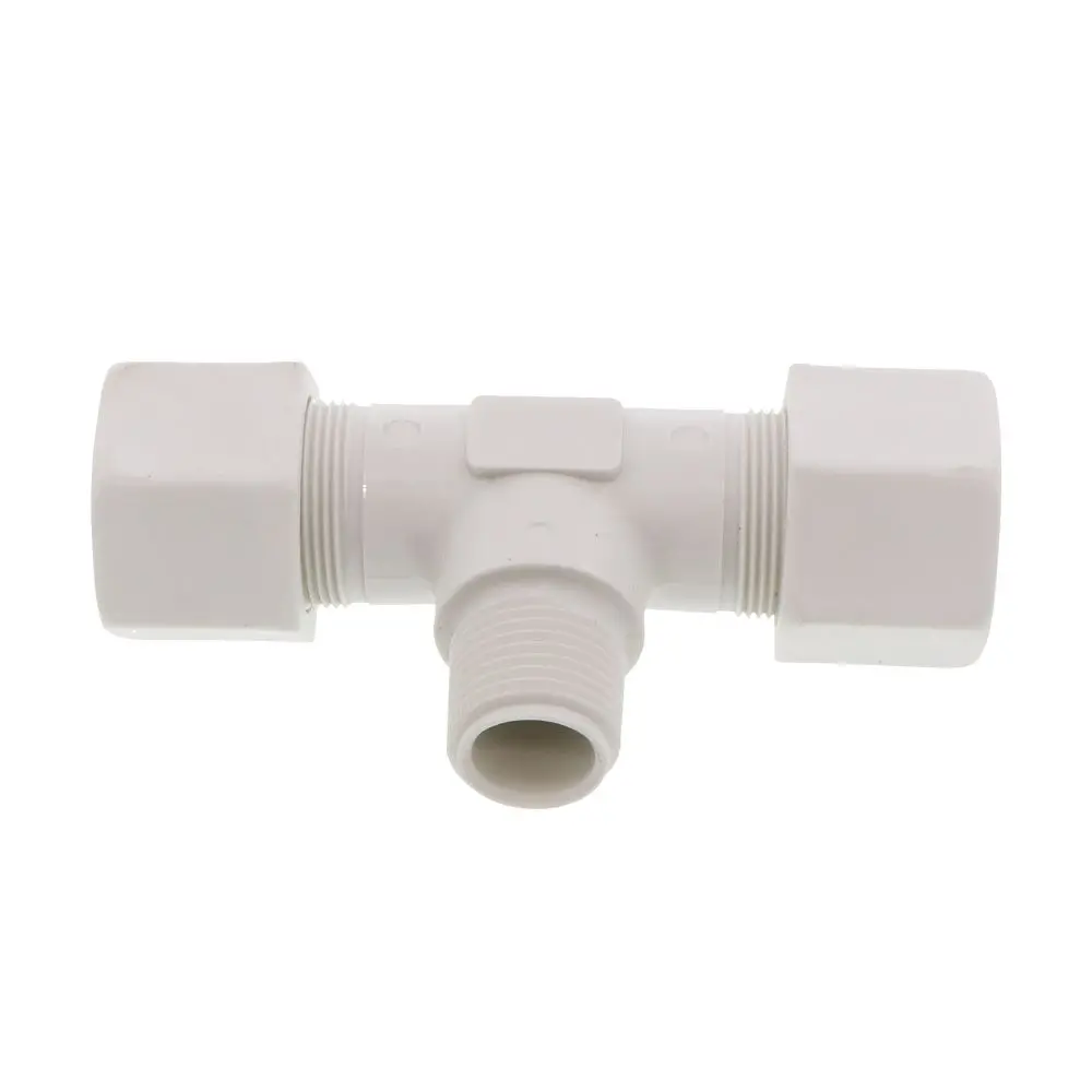 Jaco 60-12-8-P-Pg Polypropylene Male Branch Tee 3/4 Od Tube X 1/2 Mpt 2
