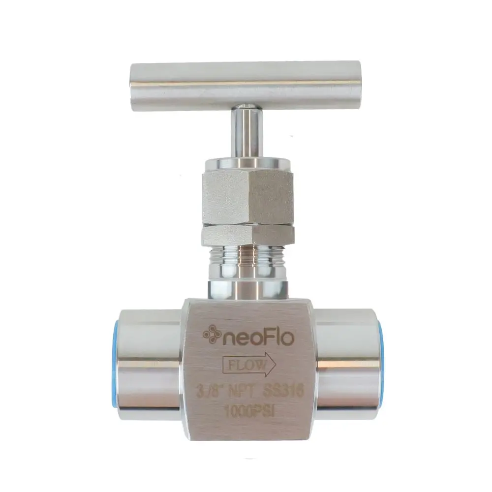 Panel Mount Needle Valve - 3/8" Fnpt 316 Ss 1