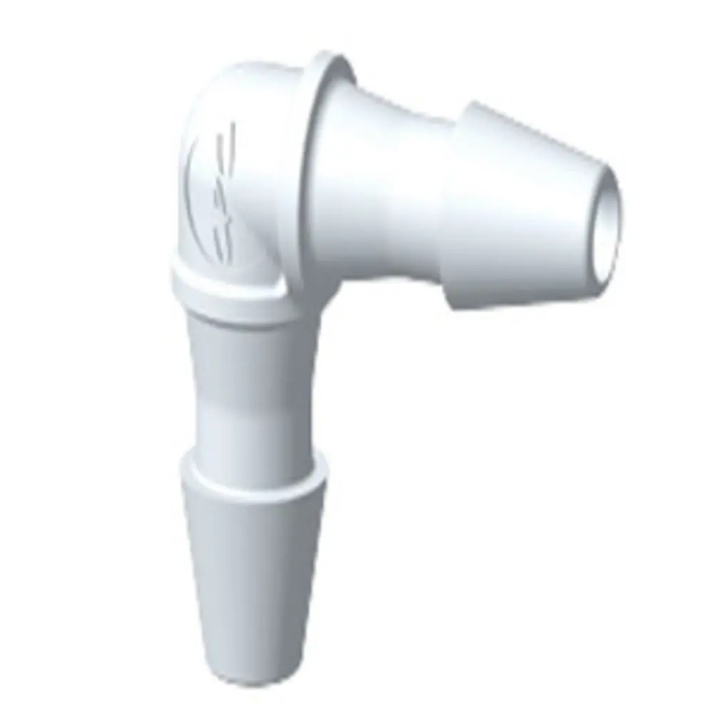 He270 Elbow Fitting Natural Pvdf 1/16 Hb X 1/16 Hb 1