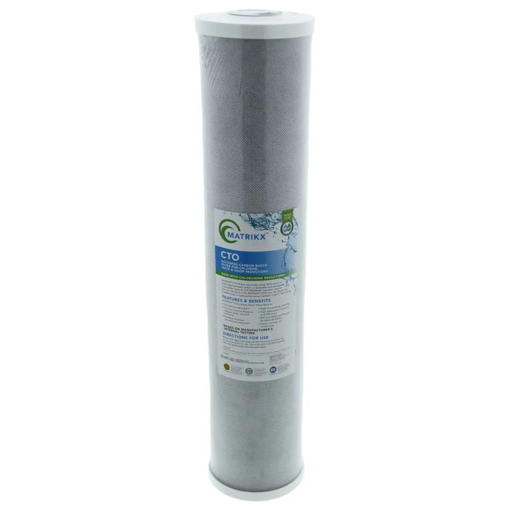 Filtrex Matrikx Cto 20" - 32-450-20-Green - Bb Green Carbon Block Filter 5 Mic 1