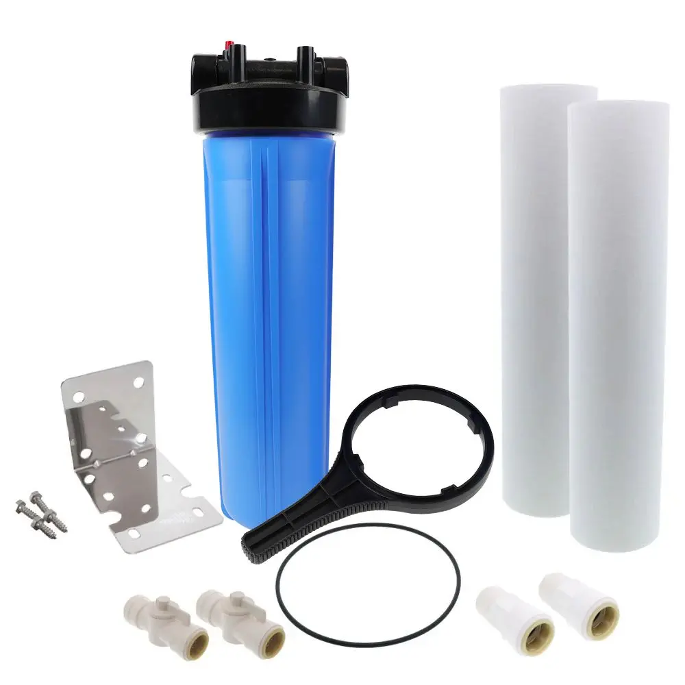 20" X 4.5" Housing Heavy Duty Sediment Prefilter Kit With 1" Connections 1
