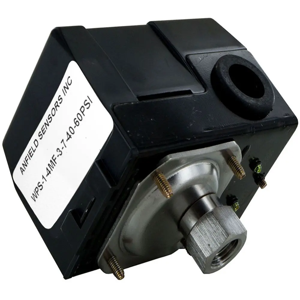 Axeon 200907 Normally Closed High Pressure Switch 40-60 Psi 1