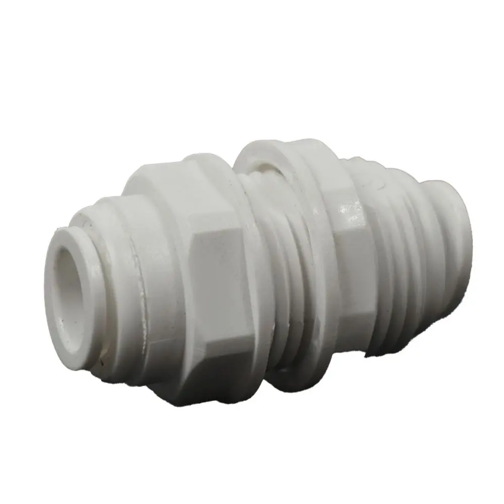 Bulkhead Union Acetal  3/8 Qc X 3/8 Qc 1