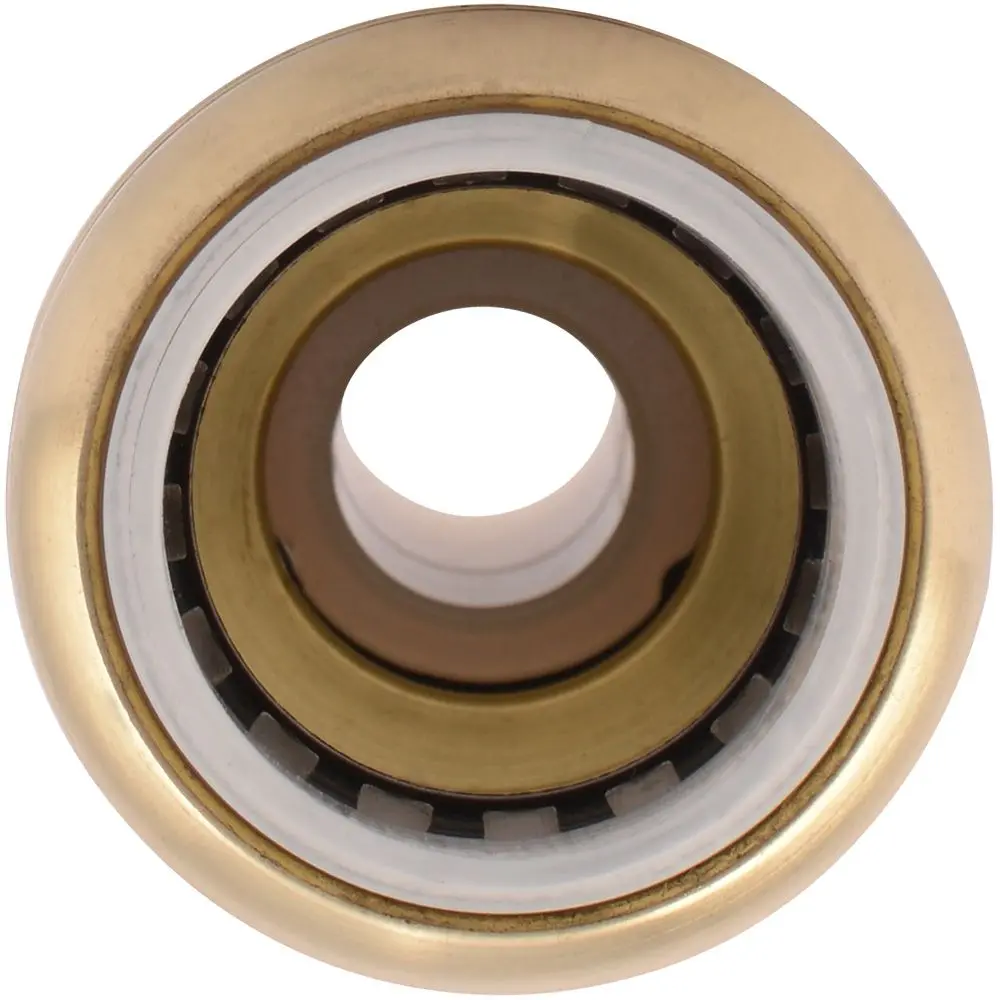Sharkbite® Uip4008 Push-To-Connect Brass Pvc Transition Coupling - 1/2" Pvc X 1/2" Cts 2