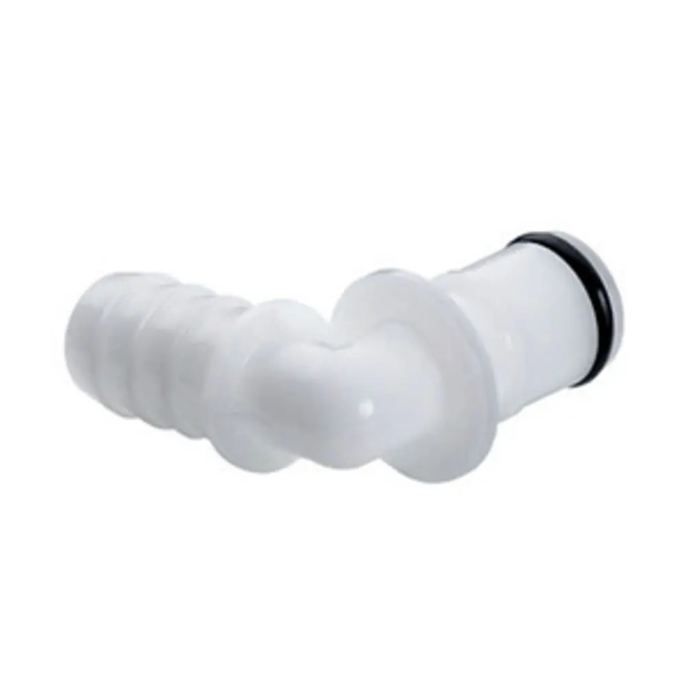 44700 Nsf In-Line Elbow Hose Barb Coupling Insert 3/8 Id Barb 1