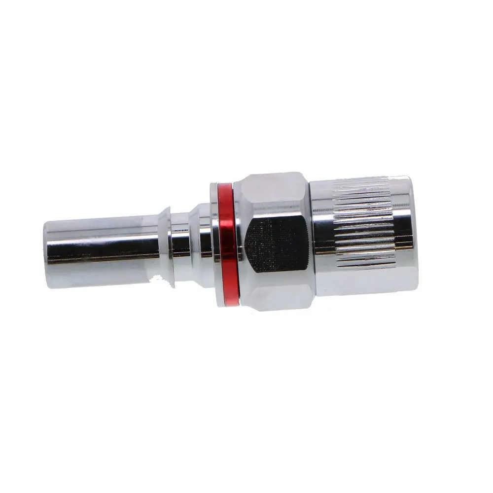 Lq4d20006red Valved In-Line 3/8" Ptf Liquid Cooling Coupling Insert Warm Red 3