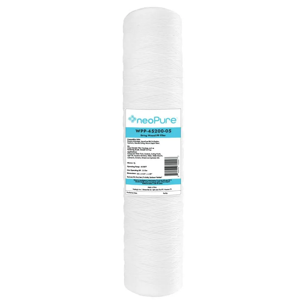 Neo-Pure Wpp-45200-05 20" Surfactant Free Bb String Wound Filter 5 Micron 1