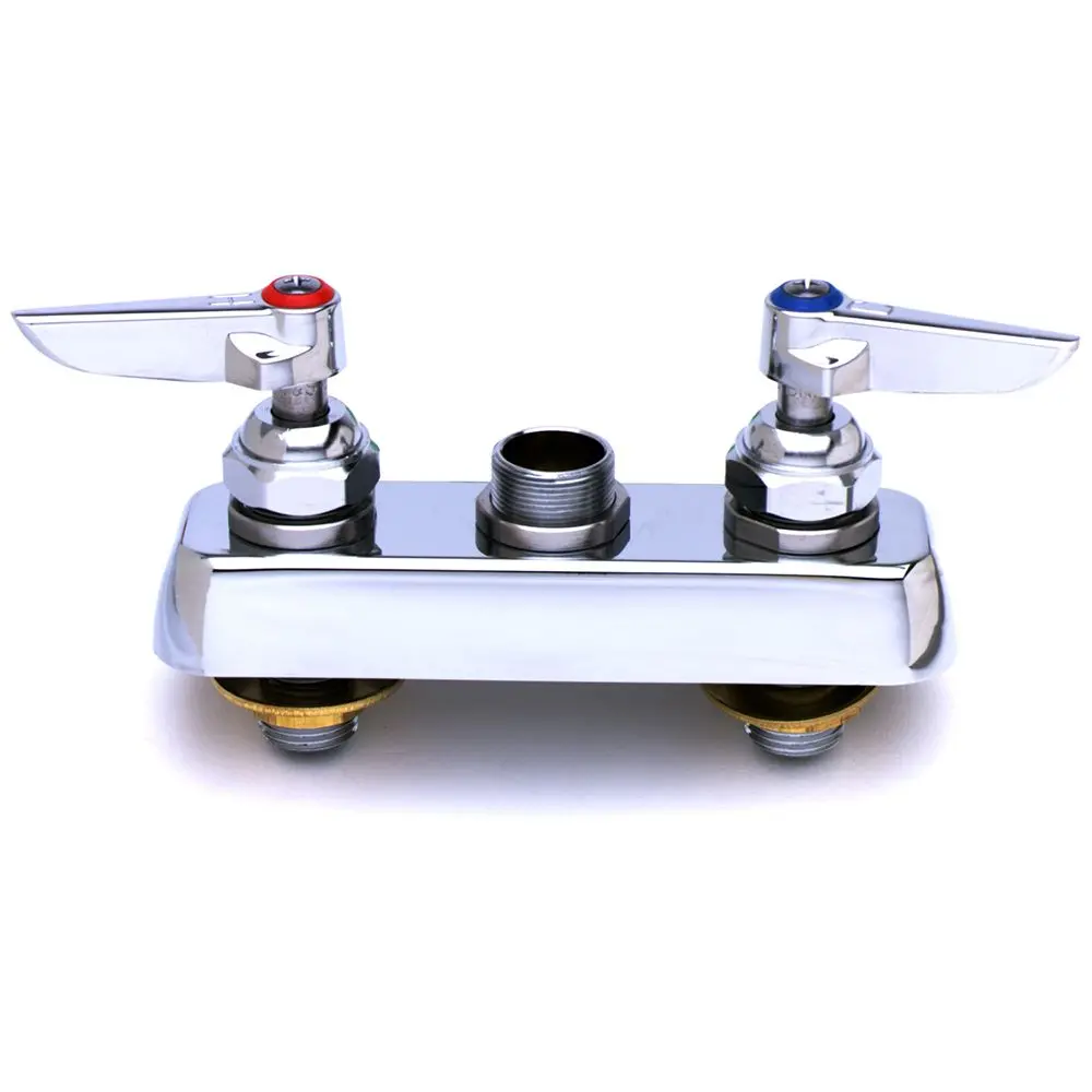 T&S Brass B-1110-Ln Deck Mounted Workboard Faucet With 4" Centers (Without Nozzel) 1
