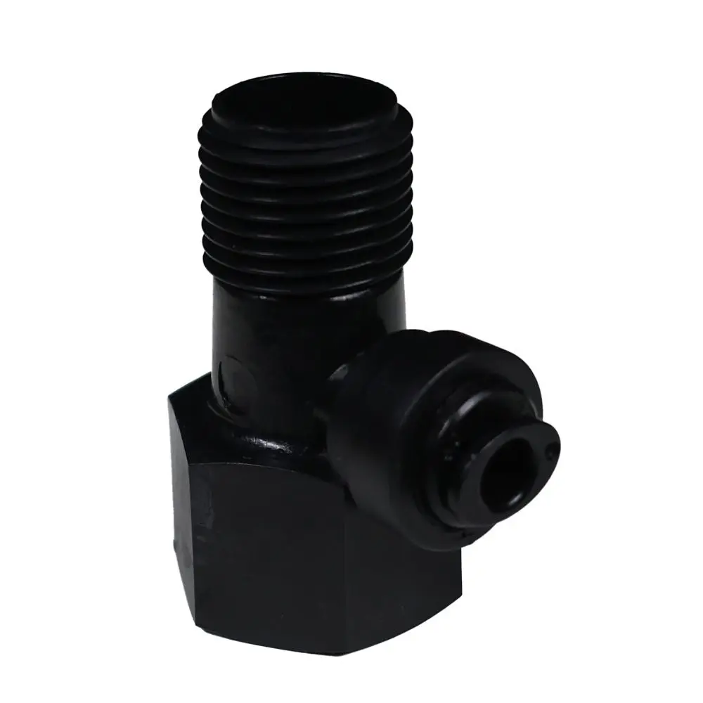 Neofit - Black Feed Water Connector Acetal 1/4 Od X 1/2 Qc X 1/3 2