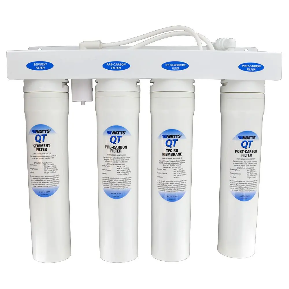 Watts Wqt4ro11-50X Ro Manifold With Filters And 50 Gpd Membrane 1