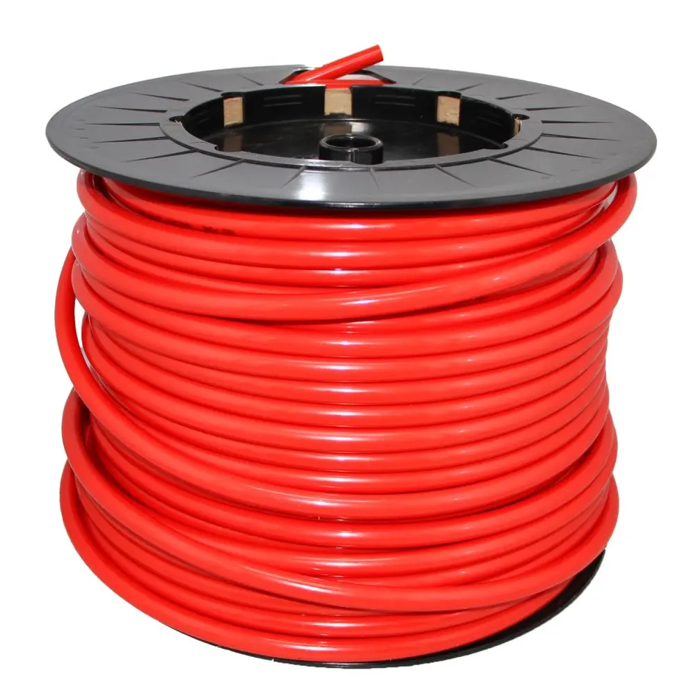 Tubing Vinyl Pvc 1/8 Id X 1/4 Od - Red 1