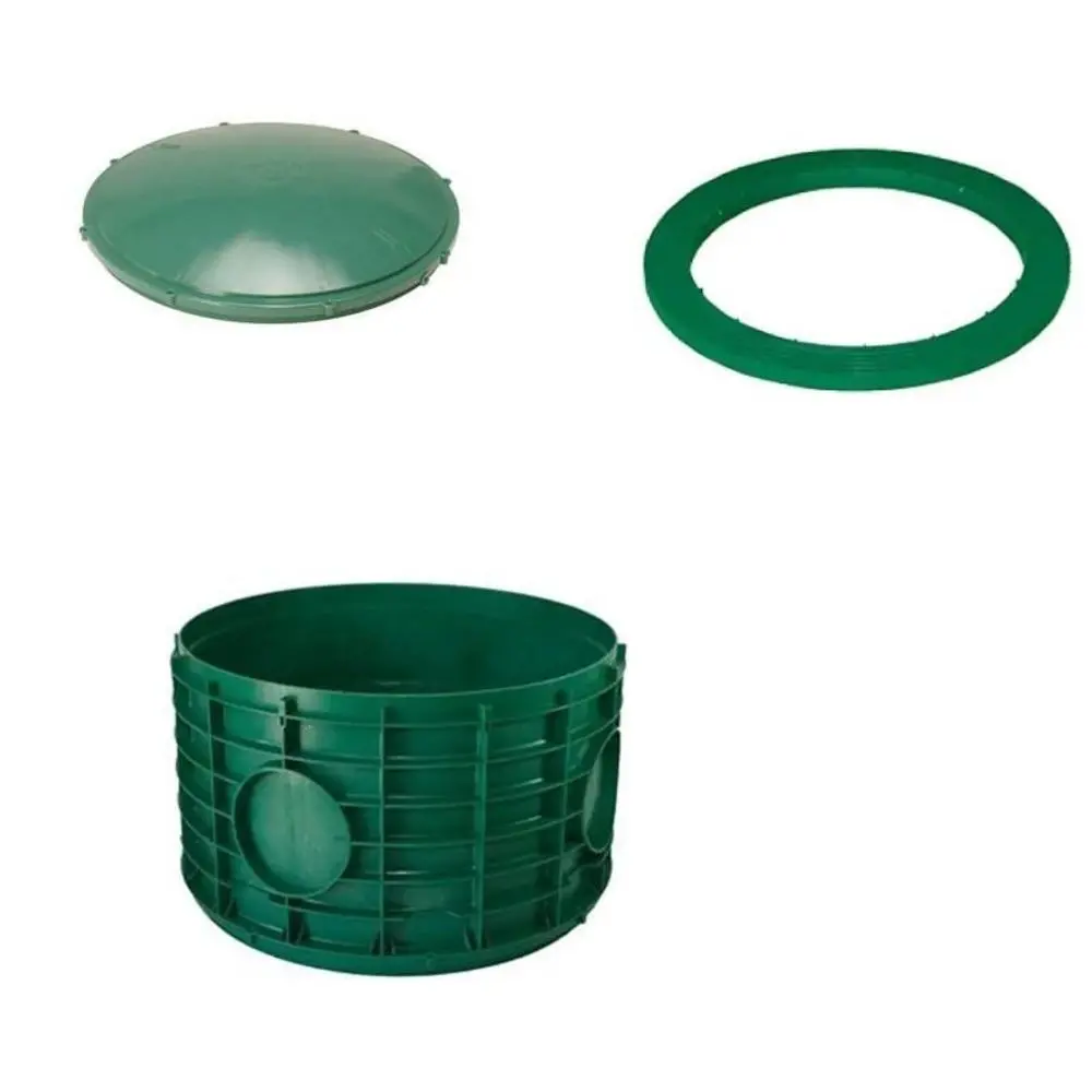 20X12 Inch Tuf-Tite Bundle - 20X12 Riser, 20 Inch Domed Lid & 20 Inch Ring Adapter 1
