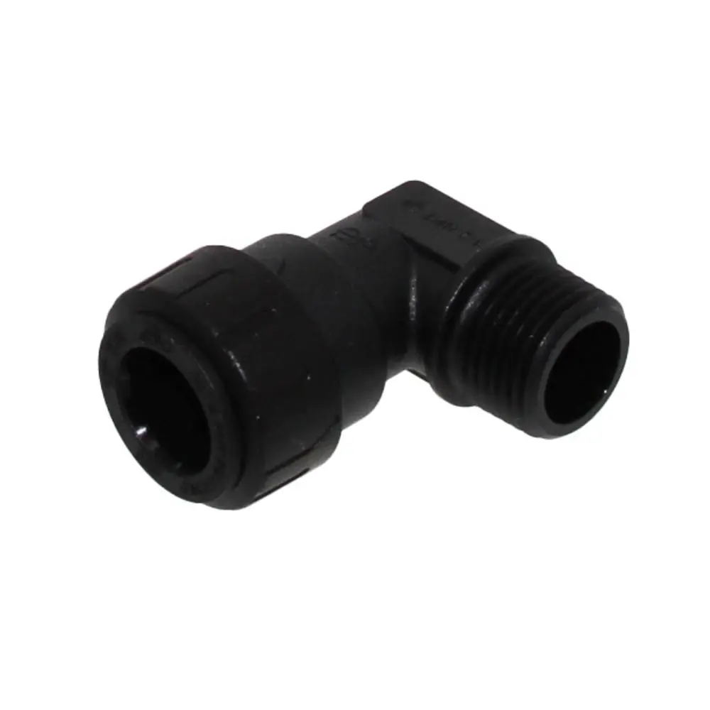 John Guest Black Male Fixed Elbow - 1/2 Cts X 1/2 Mpt 1
