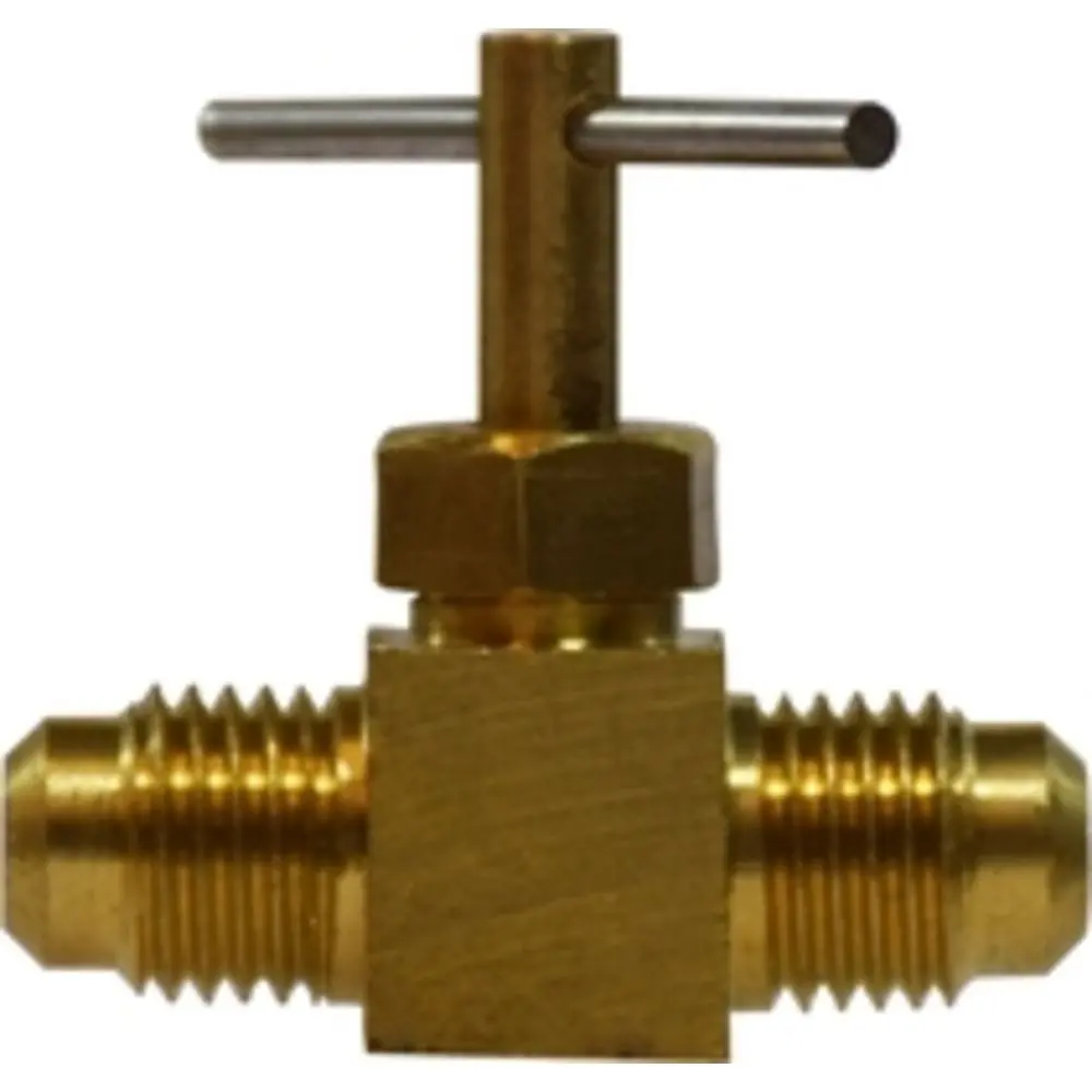 Brass Lf 7110Sae 1/4" X 1/4" Needle 1