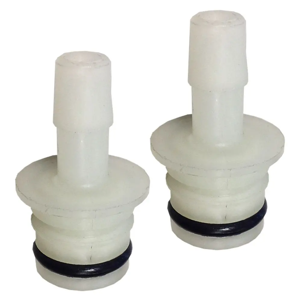 3/4 Quad Port X 10/13Mm Hose Barb Straight Fittings (Pair) 1