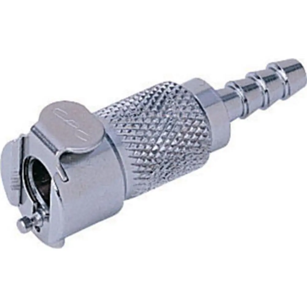 Mcd1703v Valved In-Line Hose Barb Coupling Body 3/16" Id Barb Fkm (Viton) O-Rings 1