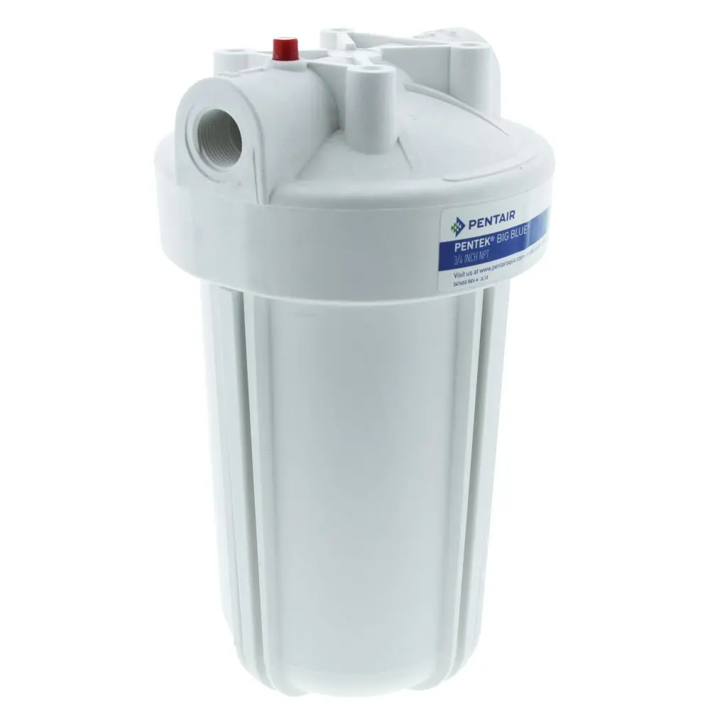 Pentek (166083) (166081) 10" Big White Water Filter Housing With Pressure Relief 1