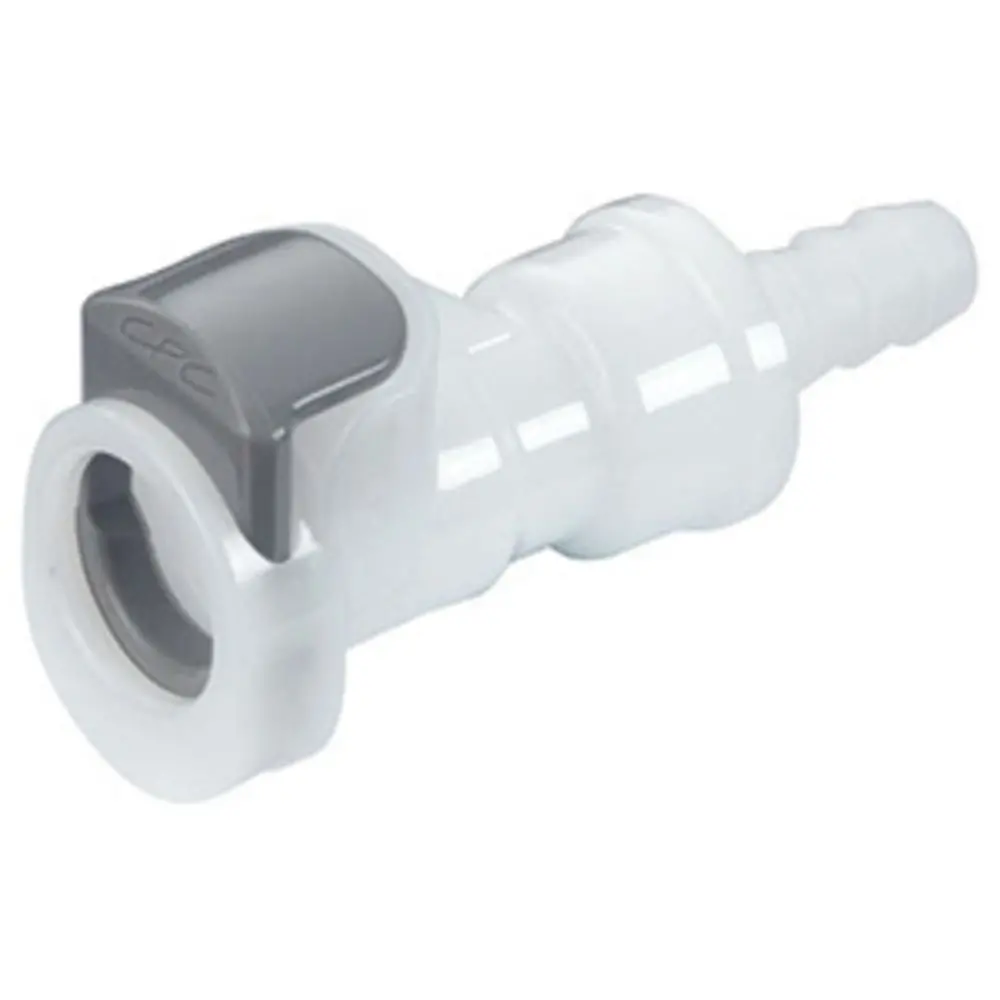 Apc17004sh In-Line Hose Barb Coupling Body With Shroud 1/4 Id Barb 1