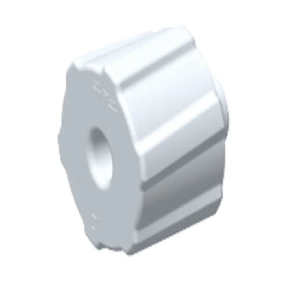 Lplug30 White Nylon Luer Plug Fittings 1
