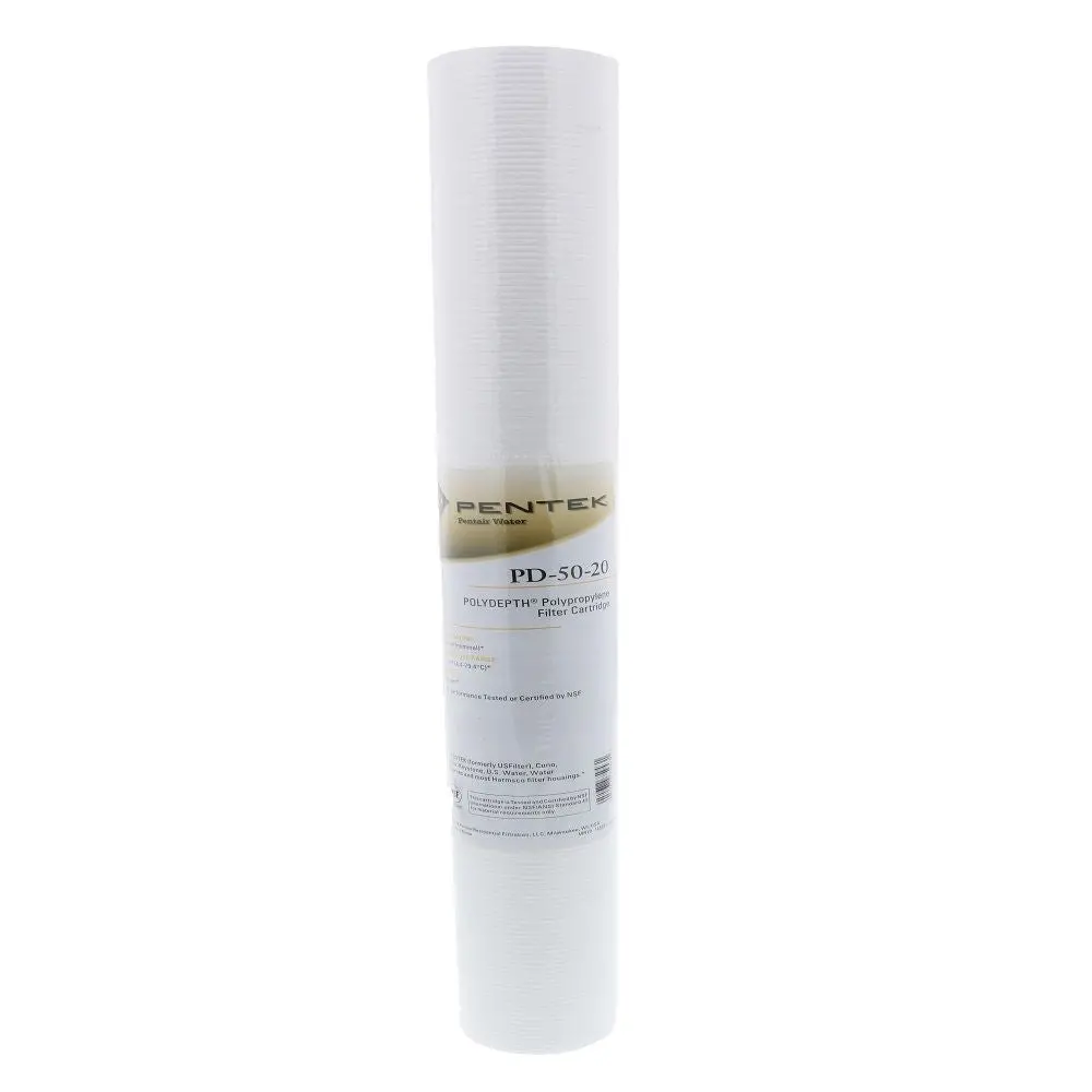 20" Pentek Pd-50-20 Polydepth 50 Mic Polypropylene Filter 2