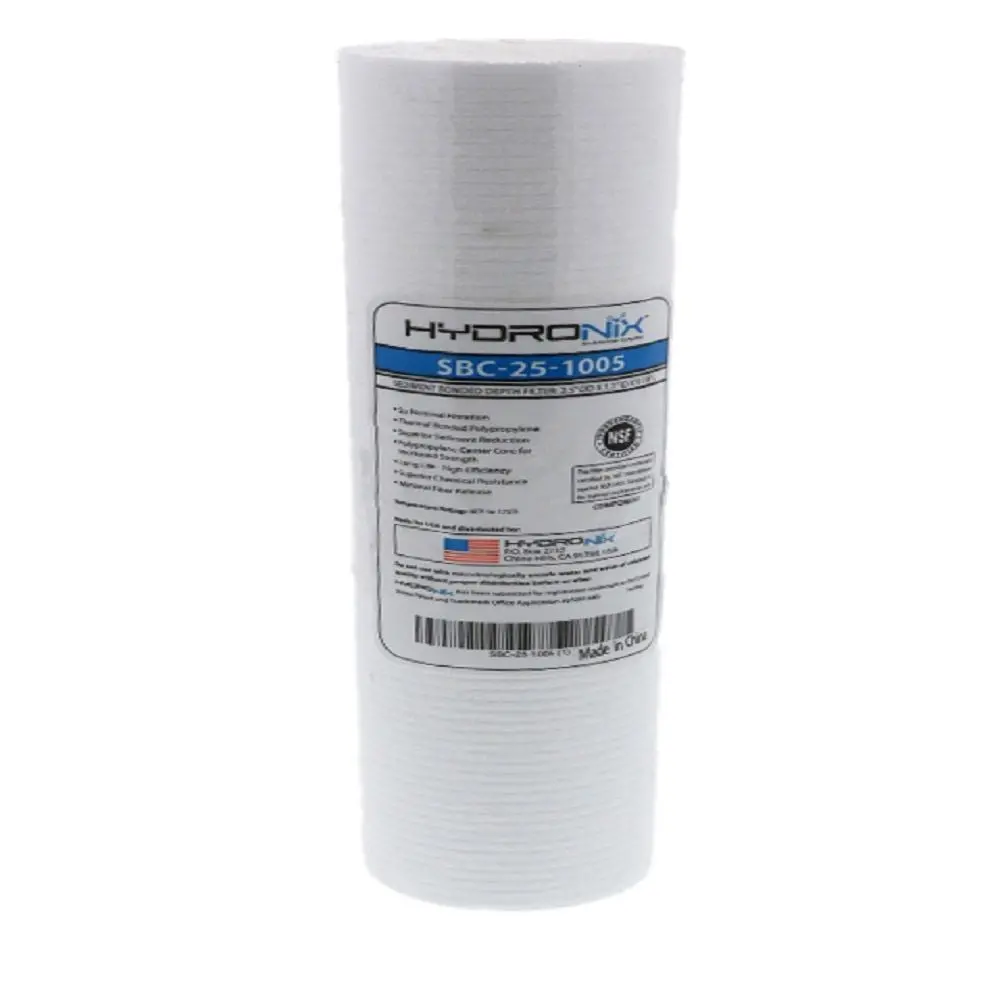 Sbc-25-1005 9-7/8" Thermally Bonded Sediment Depth Filter 5 Mic 2