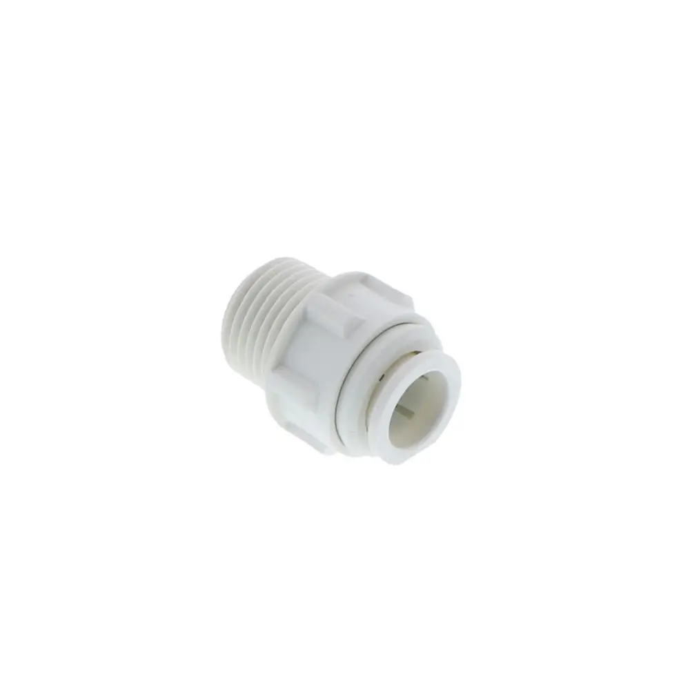 John Guest Male Connector Nptf Polypro  - 1/2 X 1/2 Nptf 1