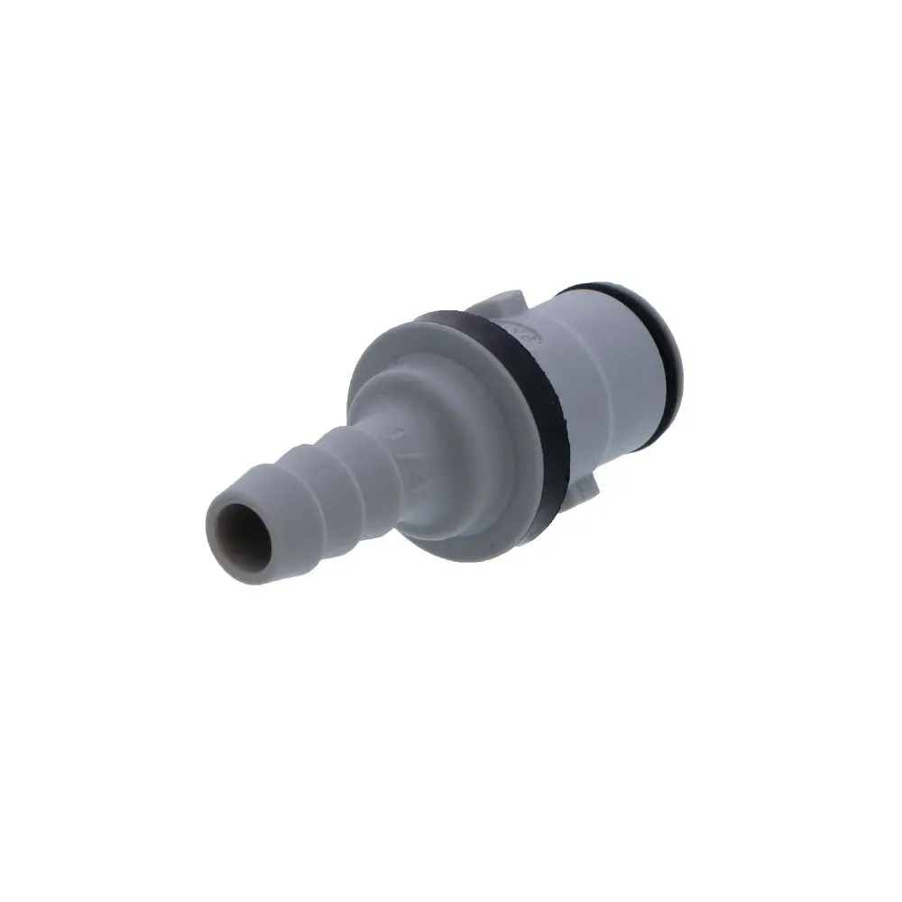 Ns2d220412 Valved In-Line Hose Barb Coupling Insert 1/4 Id Barb 2