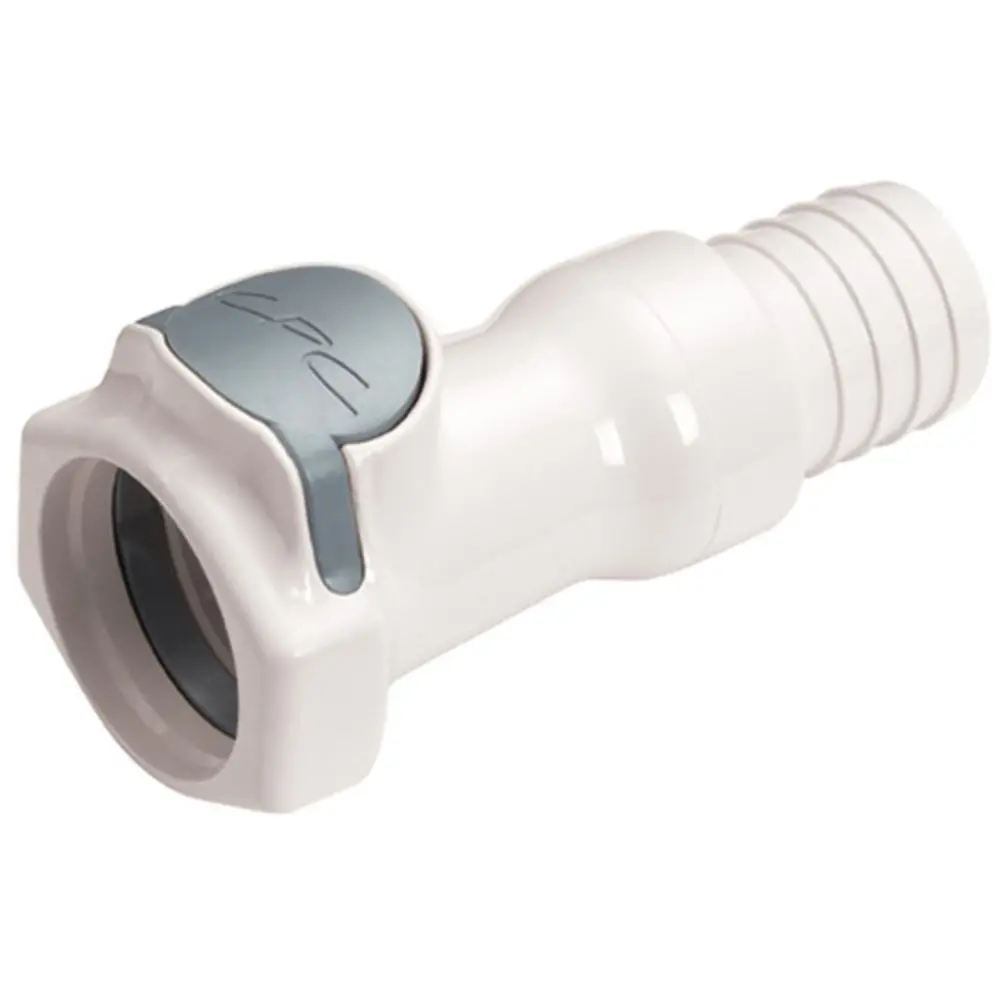 Hfcd171235 Valved In-Line Hose Barb Coupling Body 3/4 Id Barb 1