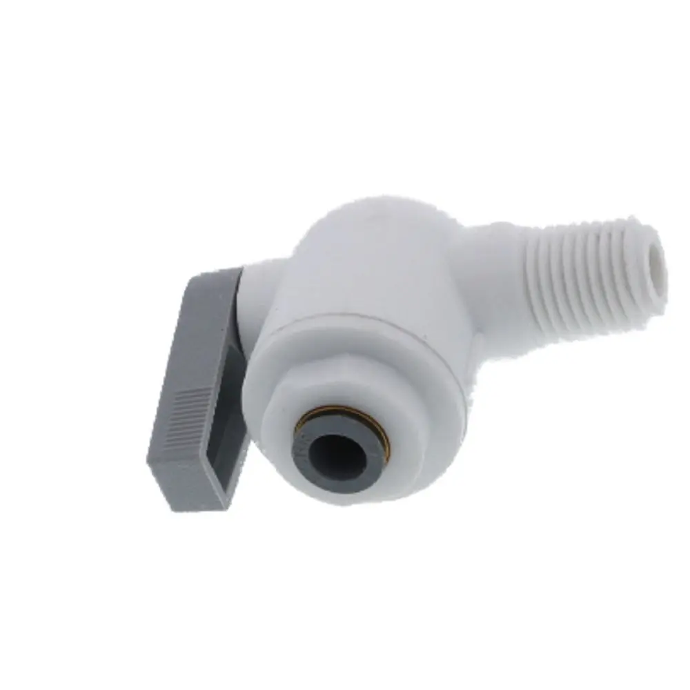 Parker Liquifit Male Elbow Valve - 1/4 Qc X 1/4 Mpt 2
