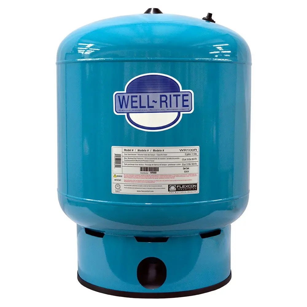 Well-Rite Wr-140 Well Pressure Tank 44 Gallon Steel 1
