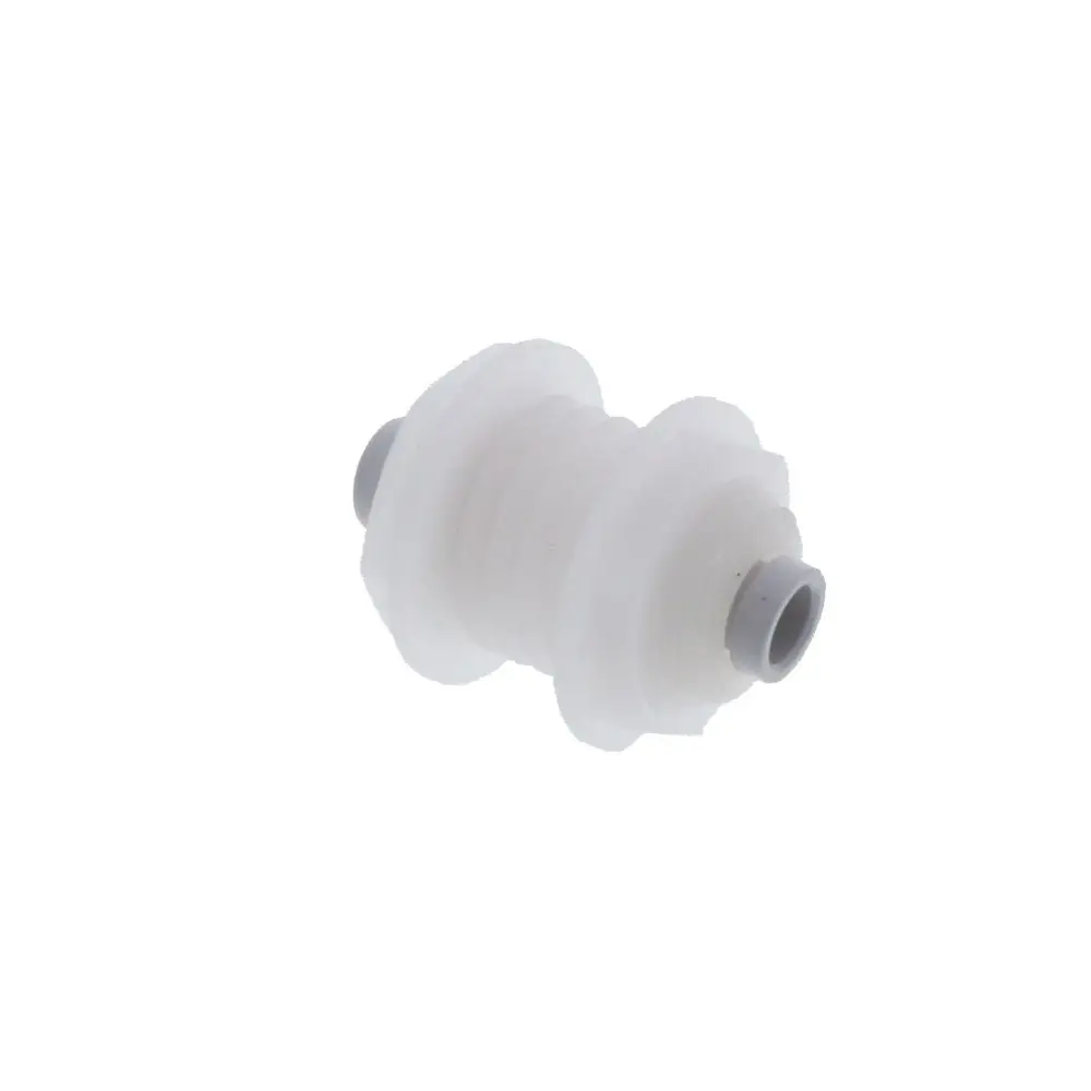 Kynar Pvdf Bulkhead Union - 1/4 X 1/4 2