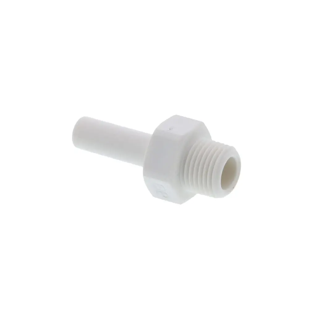 John Guest Stem Adapter Polypro  - 1/4 X 1/8 Nptf 1