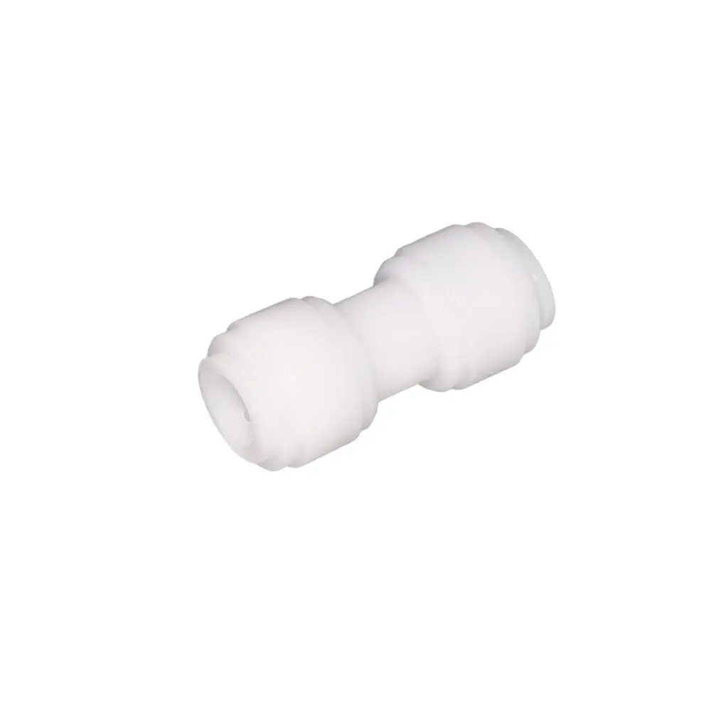 Neofit - Acetal Natural White Union Connector 8Mm (5/16") Tube X 1/4" Tube 1