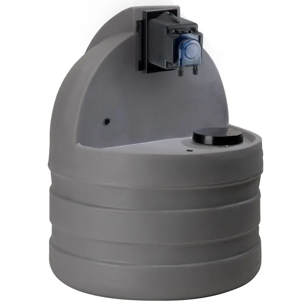 Stenner Econ Fp Series Pump With 7.5 Gallon Gray Tank #M Tube 1.4 Gbd, 120V 1